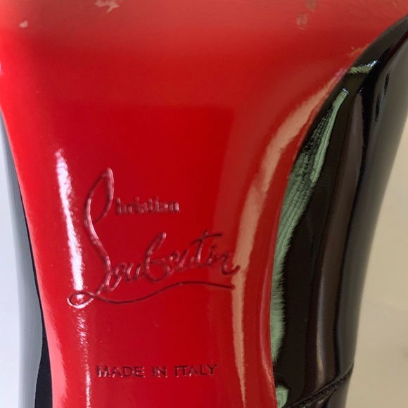 Christian Louboutin Décolleté 100 Patent leather - Picture 6 of 7